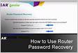 How do I enable the admin password recovery feature on my NETGEAR